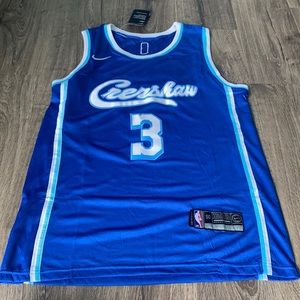 Anthony Davis Crenshaw Lakers jersey